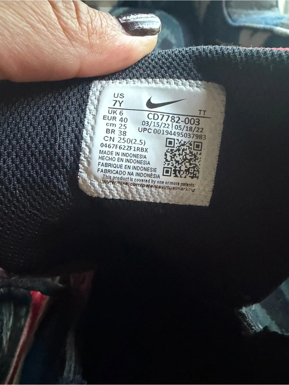Kids High-Too Nikes